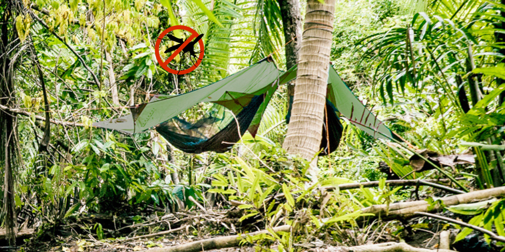 7 vs. Wild – Zerstochen in der Hängematte – Schutz im Dschungel mit AMAZONAS Ultra-Light