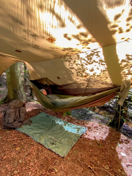 【未使用】AMAZONAS トップキルト ハンモック用 Ultra-Ligh防寒 Hammock insulation Topquilt | AMAZONAS ultra-light