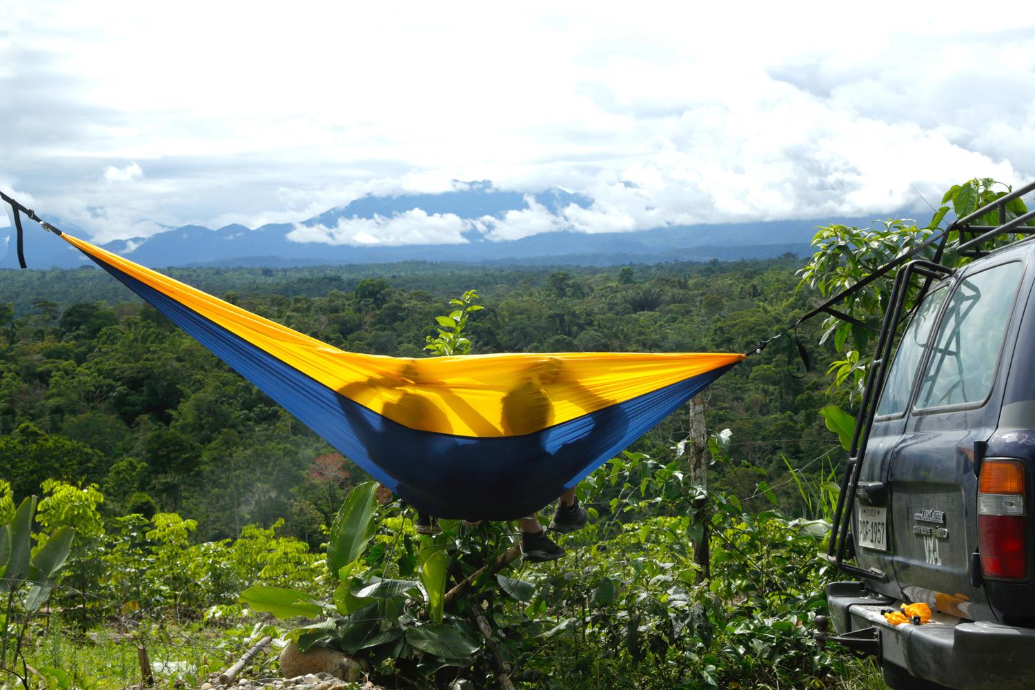 Amazonas hamac de voyage Travel Set bleu. - www