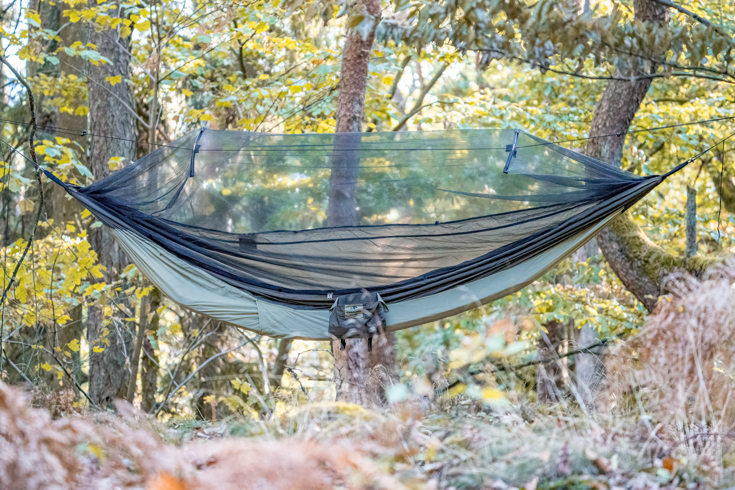 Integrated Ridgeline with AMAZONAS Ultra-Light hammocks. These are the advantages.