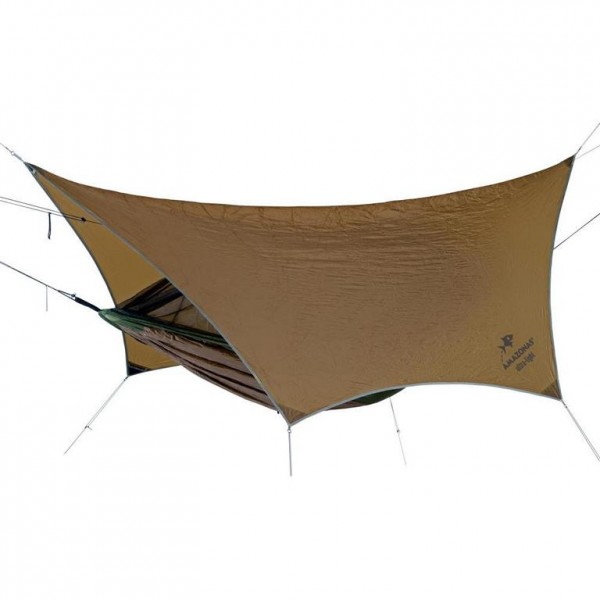 AMAZONAS - Hamac de Voyage Ultra-light ADVENTURE Coyote 305x140