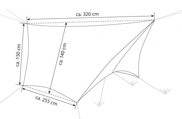 Adventure Wing Tarp | AMAZONAS ultra-light
