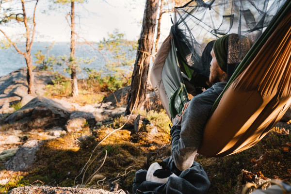 ドロマーアマテラス Hammock Adventure Mosquito Hammock Thermo | AMAZONAS ultra-light